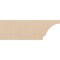 Ekena Millwork 2in. W x 8in. H x 24in. L Moab Woodgrain TimberThane Rafter Tail, Primed Tan RFTUR02X08X24MOARCPR - alternate 6